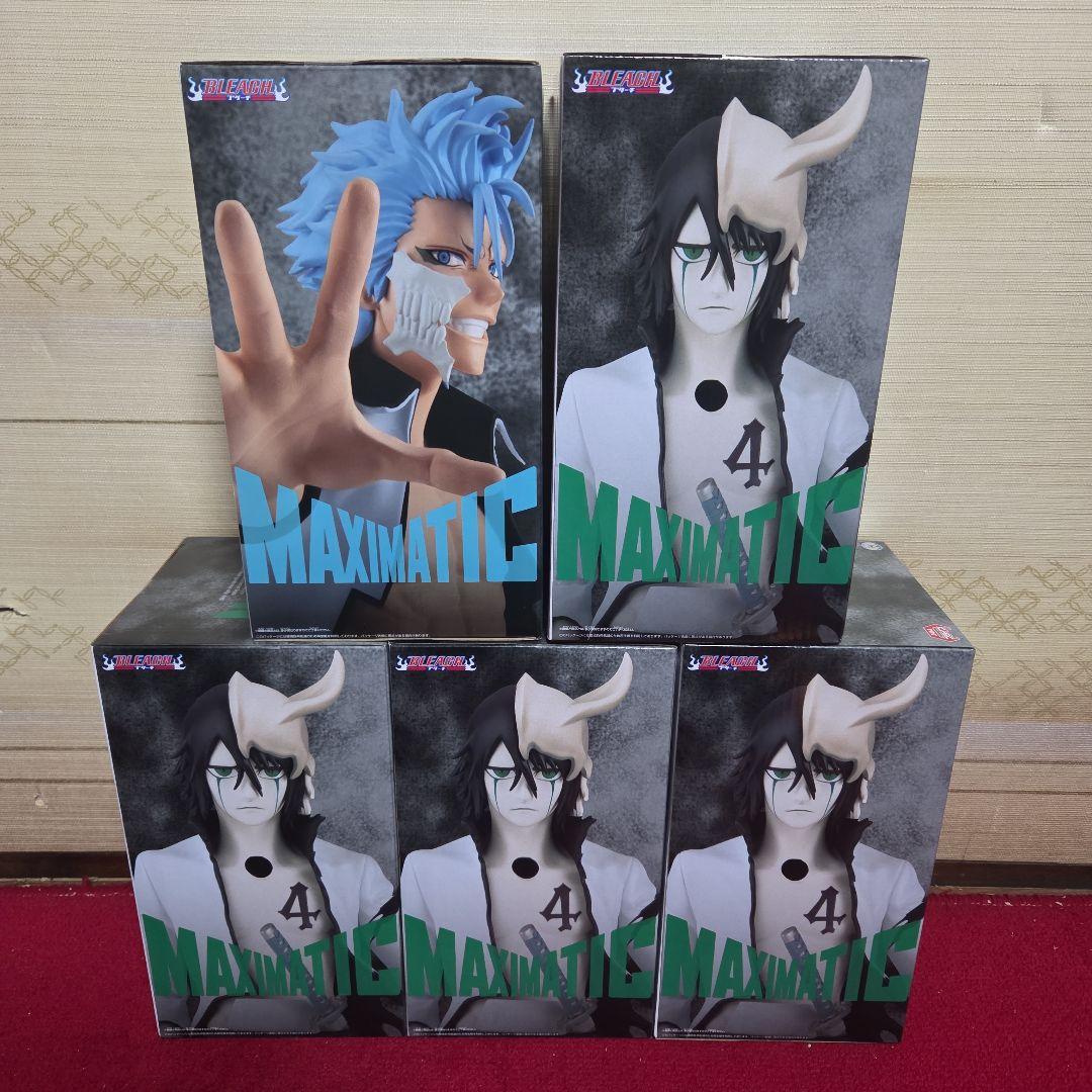 BLEACH MAXIMATIC　グリムジョー　ウルキオラ　５体セット　新品
