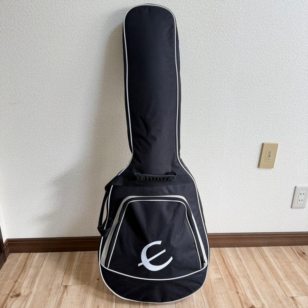 【美品】エレキギターエピフォン　Dot CH ソフトケース付