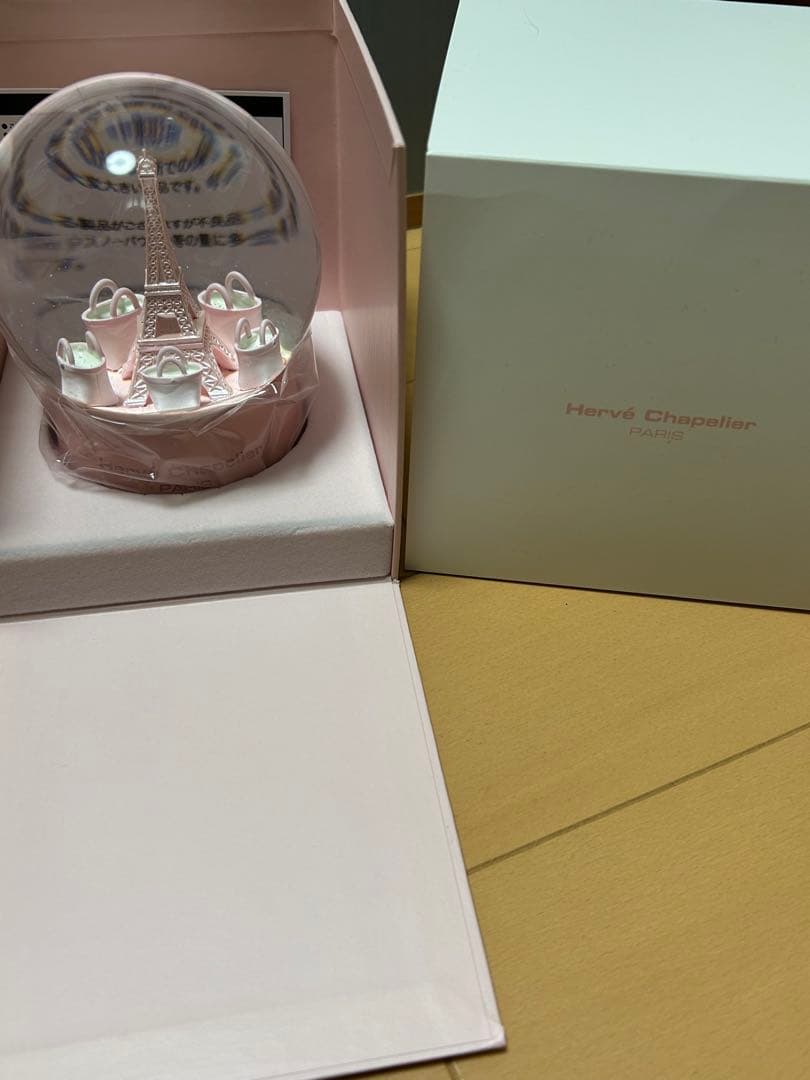 Hervé Chapelier スノードーム エッフェル