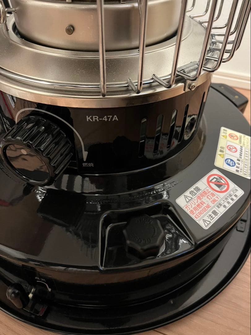 M*i様 TOYOTOMI トヨトミ 石油ストーブ KR-47A /五徳・ケース