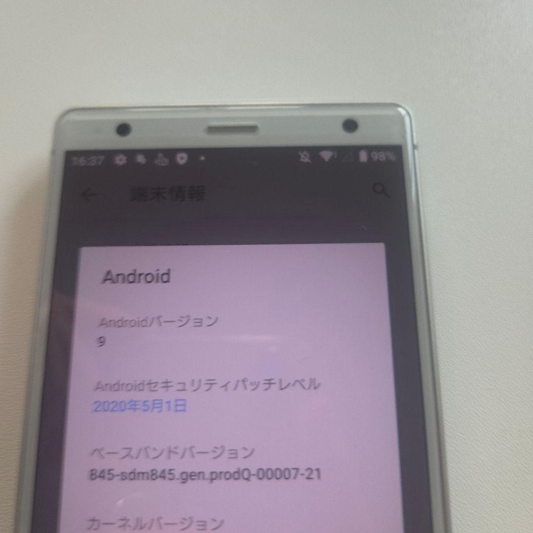 Xperia XZ2 シムフリー 4/64GB アンドロイド9 314?