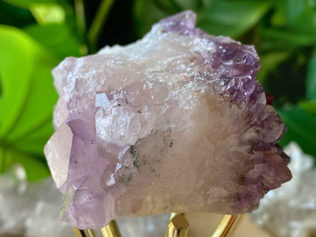 レア✸ リバーシブル アメジスト 両面結晶　紫水晶天然石 アメシストクラスター