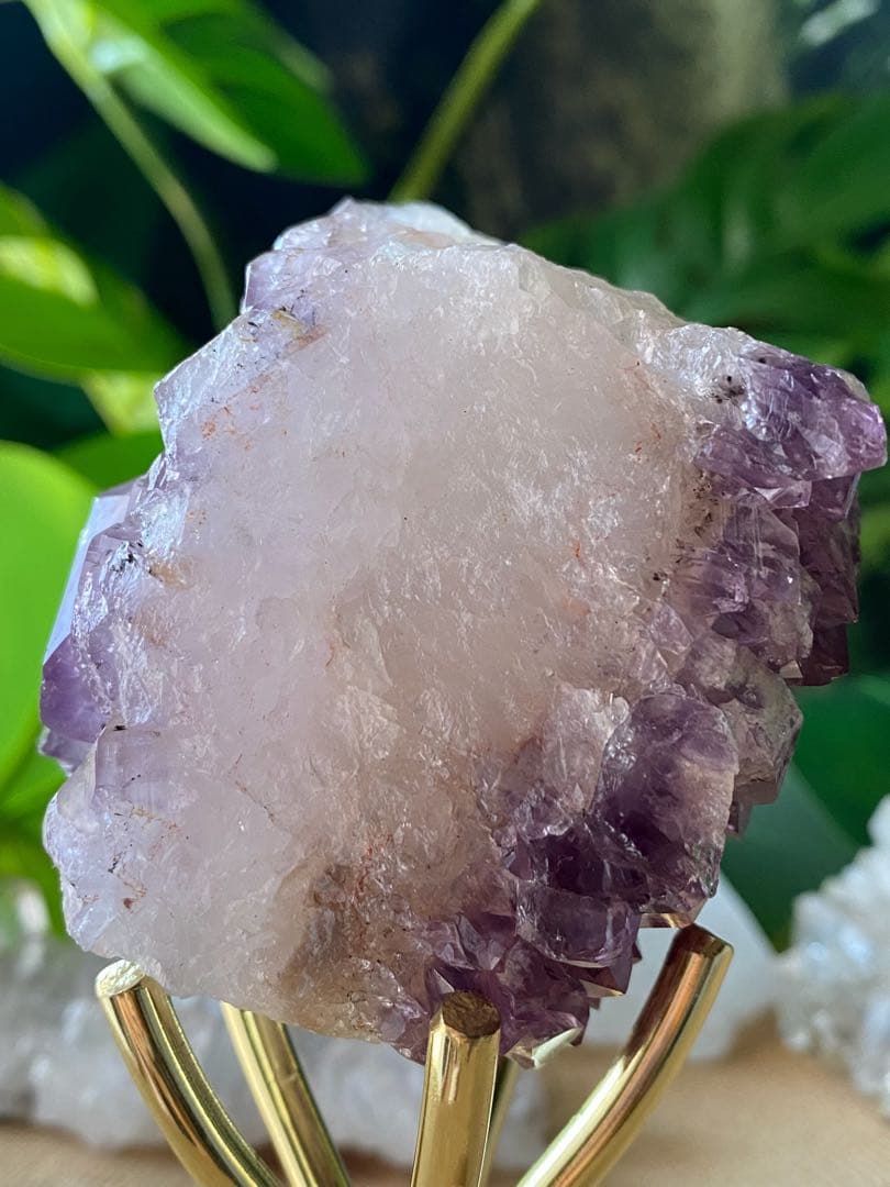 レア✸ リバーシブル アメジスト 両面結晶　紫水晶天然石 アメシストクラスター