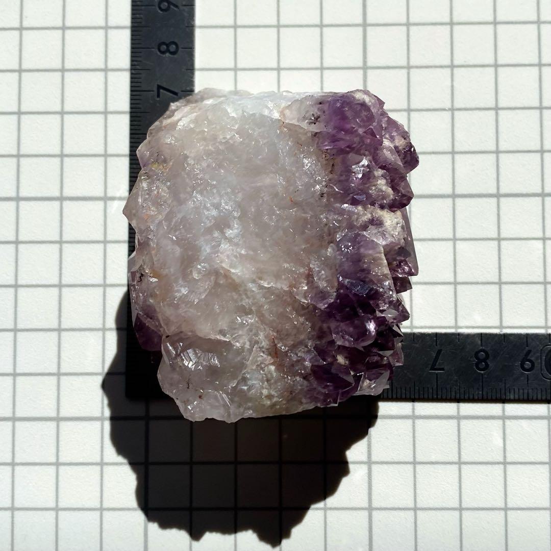 レア✸ リバーシブル アメジスト 両面結晶　紫水晶天然石 アメシストクラスター