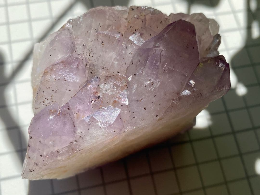 レア✸ リバーシブル アメジスト 両面結晶　紫水晶天然石 アメシストクラスター