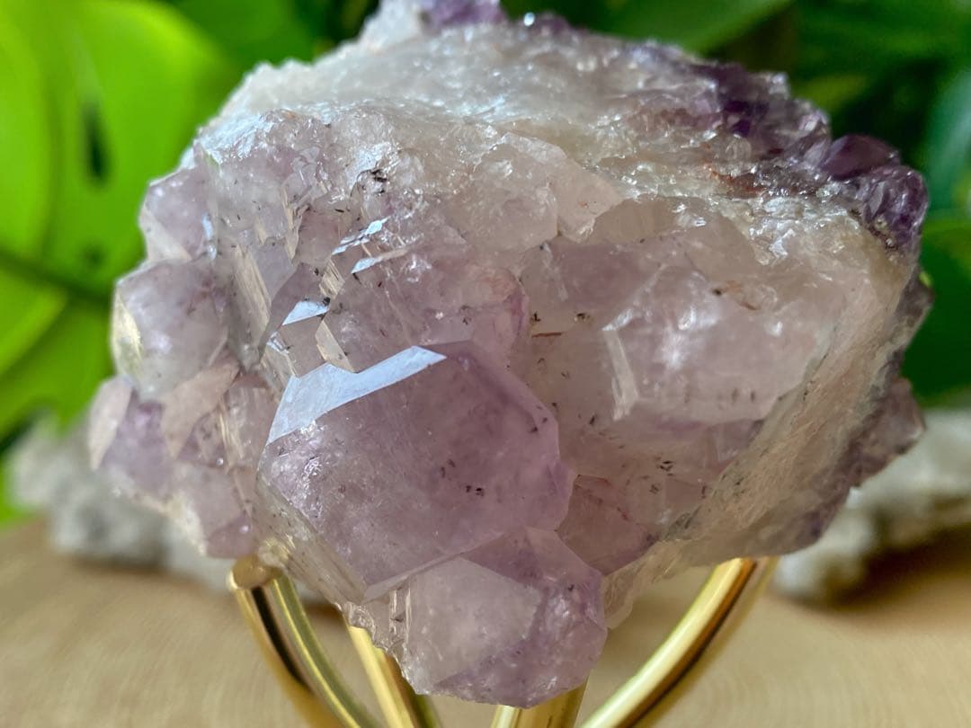 レア✸ リバーシブル アメジスト 両面結晶　紫水晶天然石 アメシストクラスター