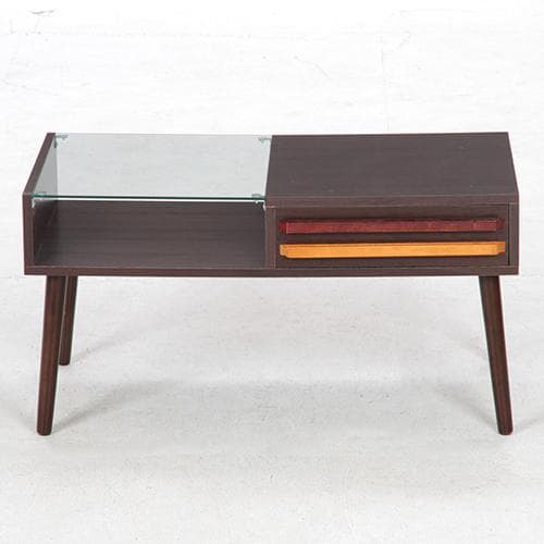 《新品・送料無料》リビングテーブル オスロ ダークブラウン