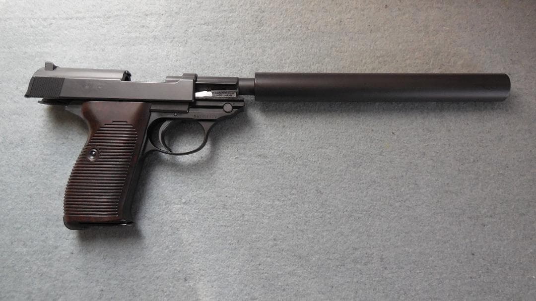 マルゼン　ワルサーP38　ac41+サイレンサー3本　銃含む　カスタム品