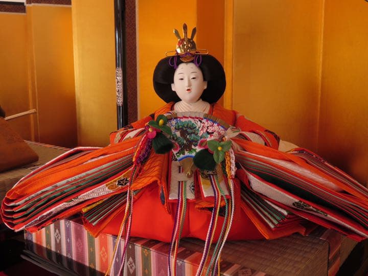 京雛作家物 黄櫨染御袍束帯 7段飾り