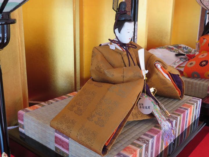 京雛作家物 黄櫨染御袍束帯 7段飾り