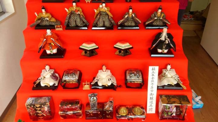 京雛作家物 黄櫨染御袍束帯 7段飾り