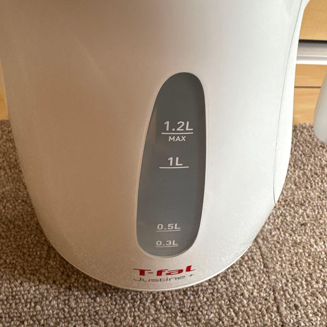 新品未使用 T-fal Justline 電気ケトル 1.2L