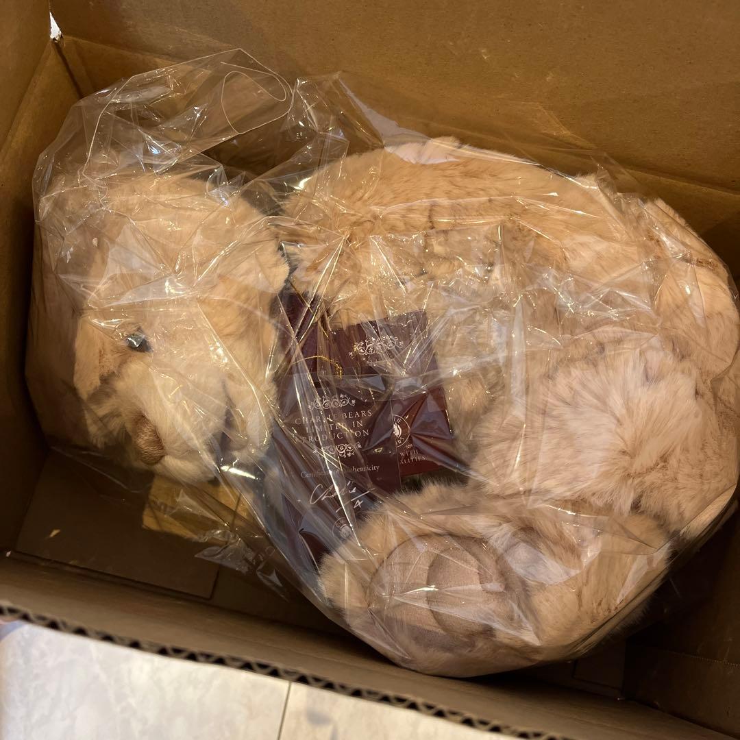 チャーリーベアーズ　世界1000体限定バニラプティング