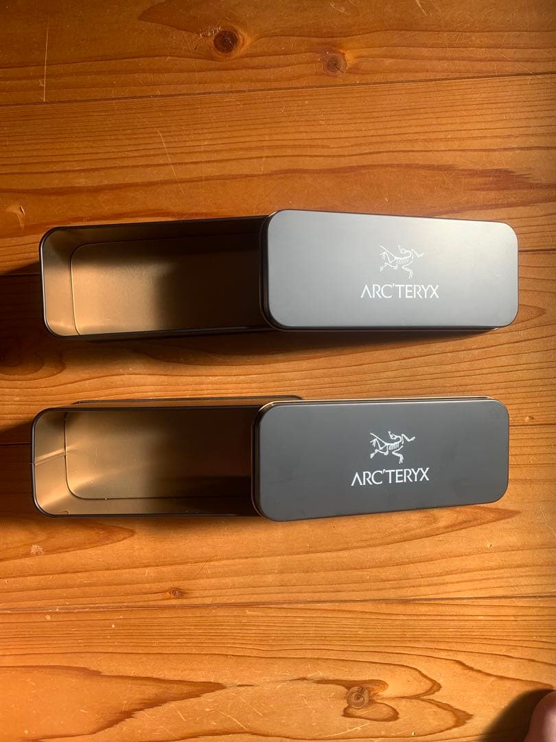 【限定品】ARC'TERYX アークテリクス ノベルティ クッキー缶×２個