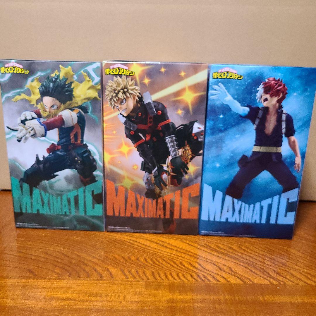 僕のヒーローアカデミア MAXIMATIC 緑谷出久 爆豪勝己 轟焦凍 セット
