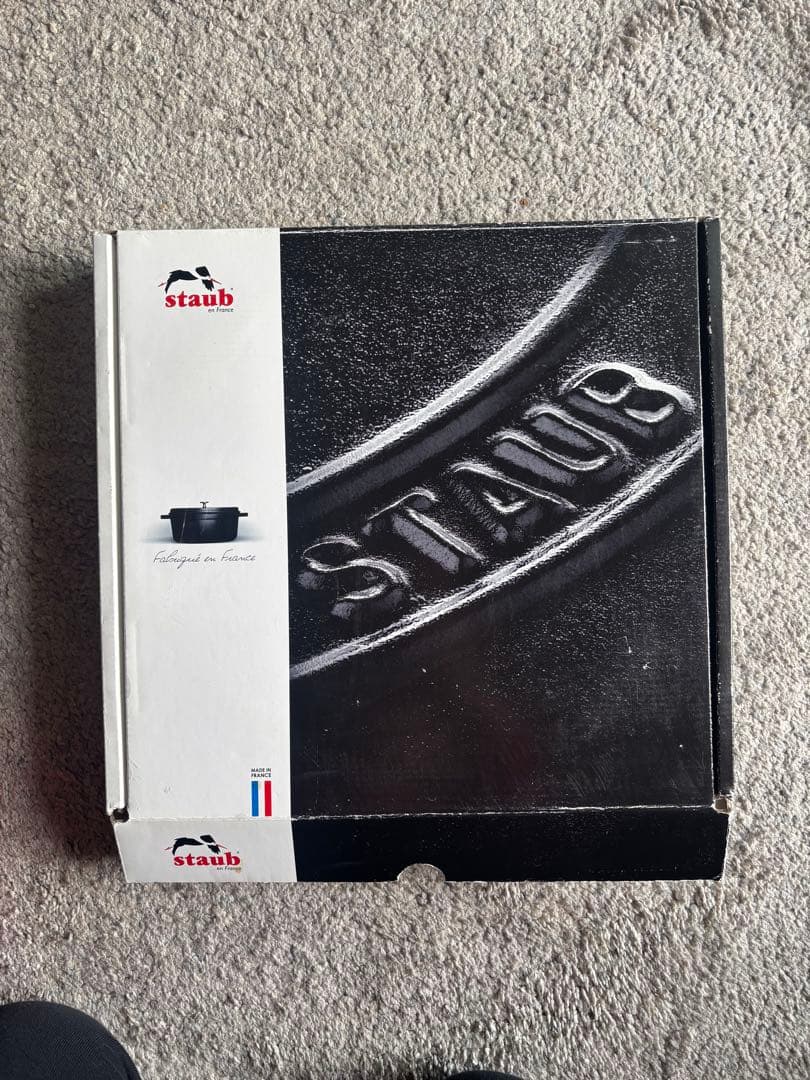 staub 鋳鉄 グリルパン 赤 26cm