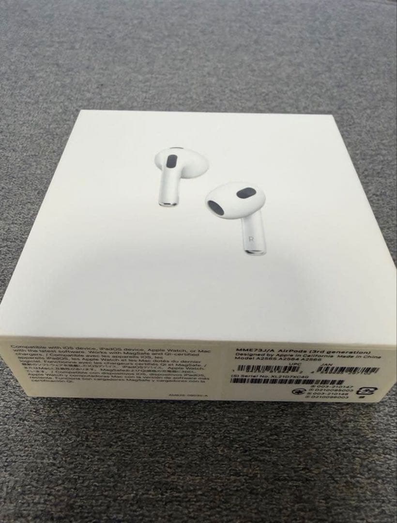 Apple AirPods 第3世代 (3rd generation)
