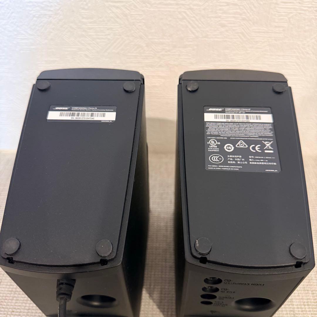 【美品】BOSE COMPANION 2 series iii スピーカー