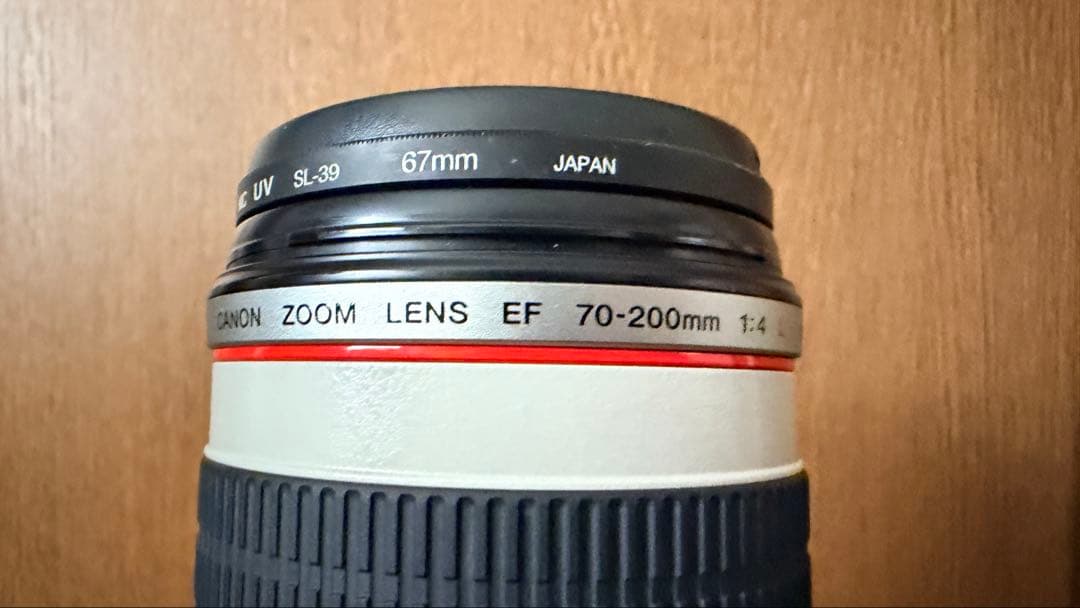 Canon EF 70-200mm f/4L ISUSMズームレンズ　桑内