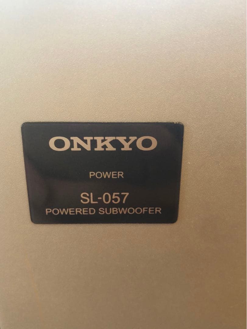 オンキョー ONKYO SL-057 パワードサブウーファー