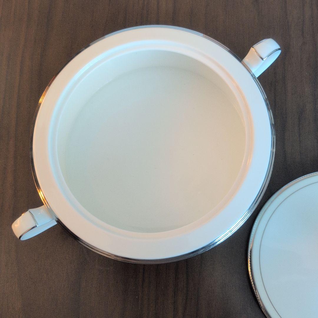 ノリタケ　4811 シャンパンパールズ　スープボウル　シチュー　シルバー