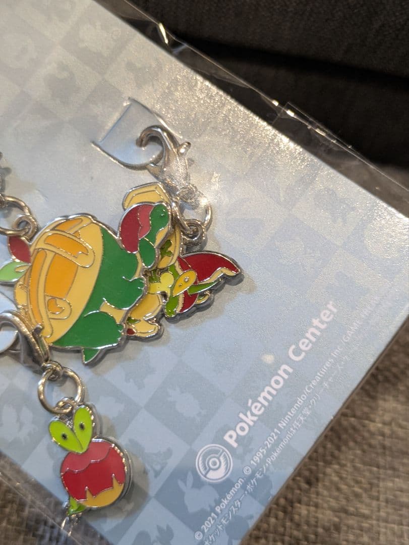 ポケモンセンター限定 カジッチュ セット アップリュー メタルチャーム