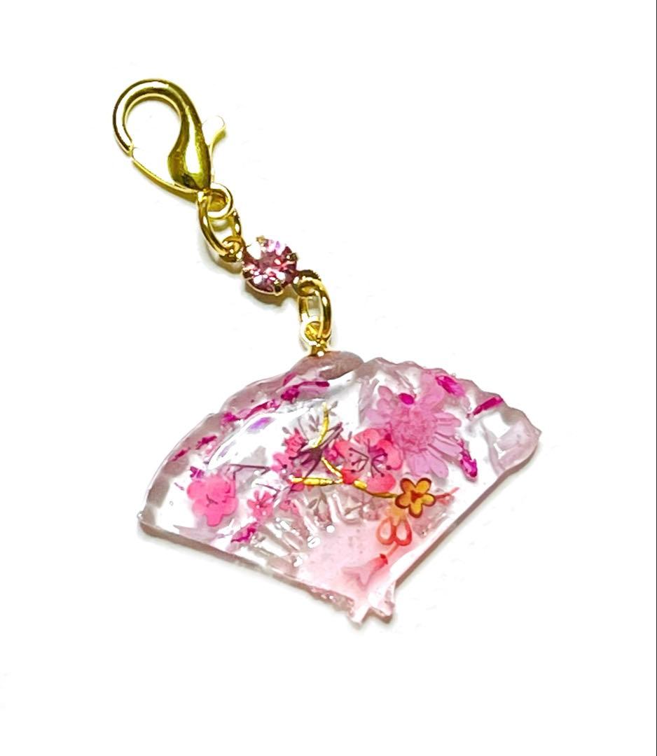 扇子チャーム♡６点　バラ売り可♪