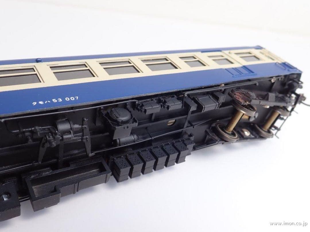 13mm/飯田線クモハ53007旧型国電真鍮キット組み完成品