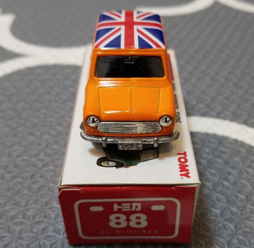 赤箱トミカ 88-2-？ミニクーパー ミニカー大百科・バリエーションノート未掲載