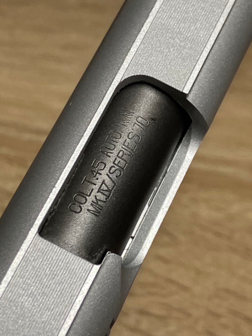 MGC コルト ゴールドカップ ナショナルマッチ オールシルバー モデルガン