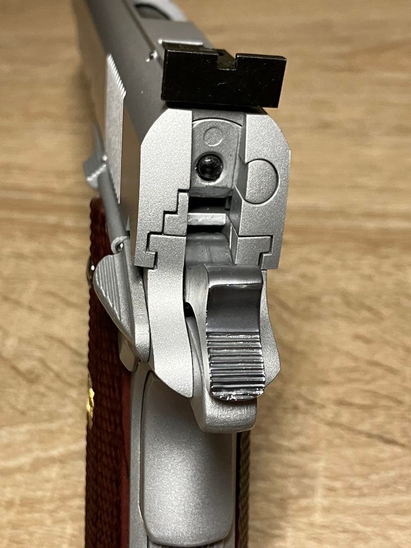 MGC コルト ゴールドカップ ナショナルマッチ オールシルバー モデルガン