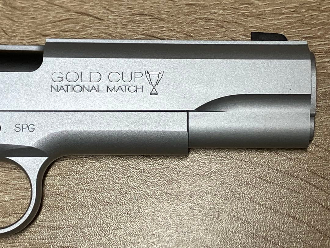 MGC コルト ゴールドカップ ナショナルマッチ オールシルバー モデルガン