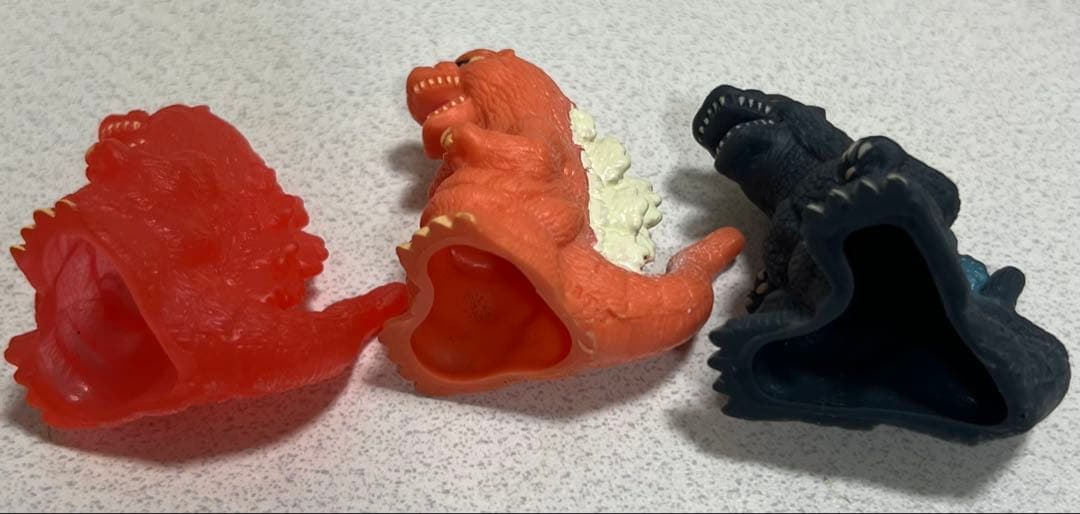 ゴジラ　指人形　怪獣集　東宝　BANDAI 21体