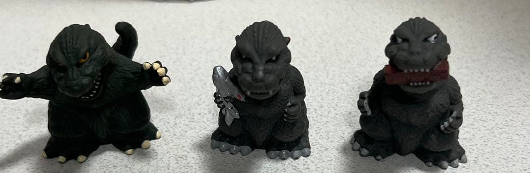 ゴジラ　指人形　怪獣集　東宝　BANDAI 21体