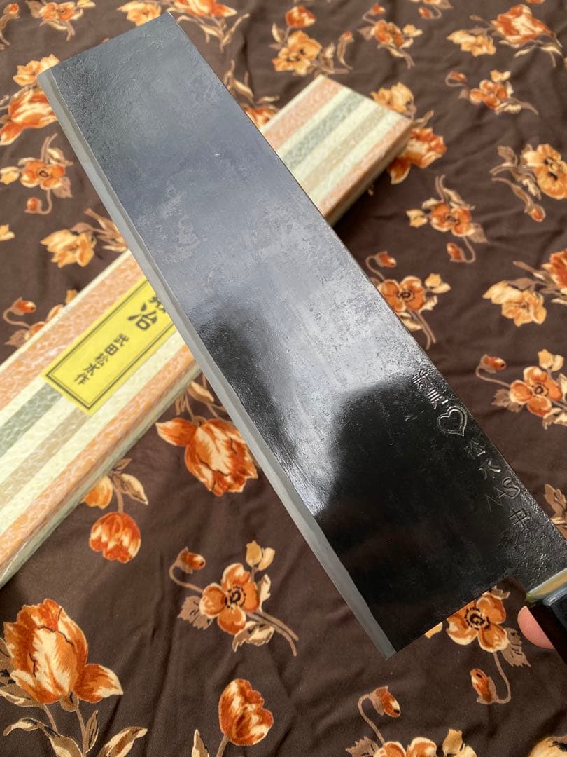 武田刃物TAKEDA 備中手打ち鍛冶　キリツケ（中）日立青紙スーパー鋼240mm