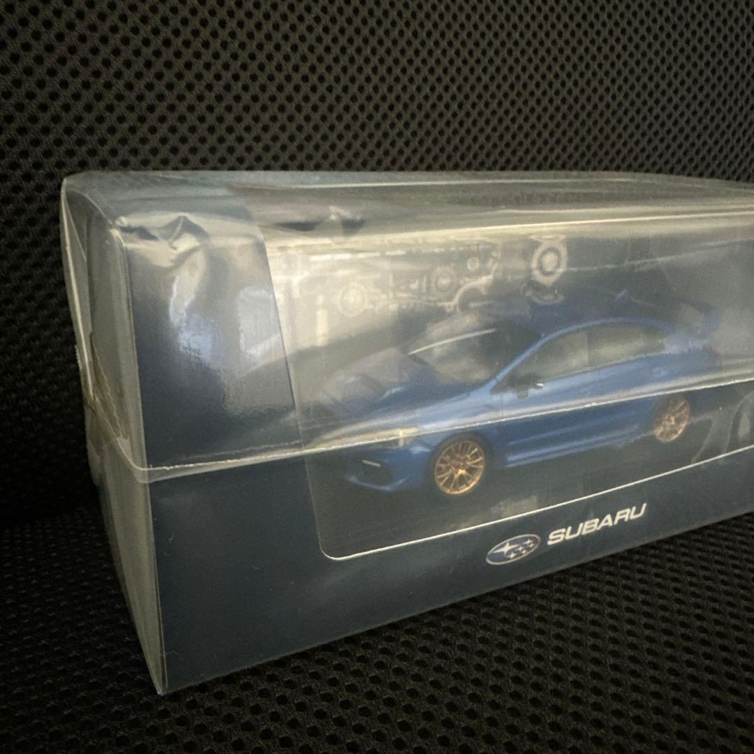 SUBARU EJ20 ミニカー 青