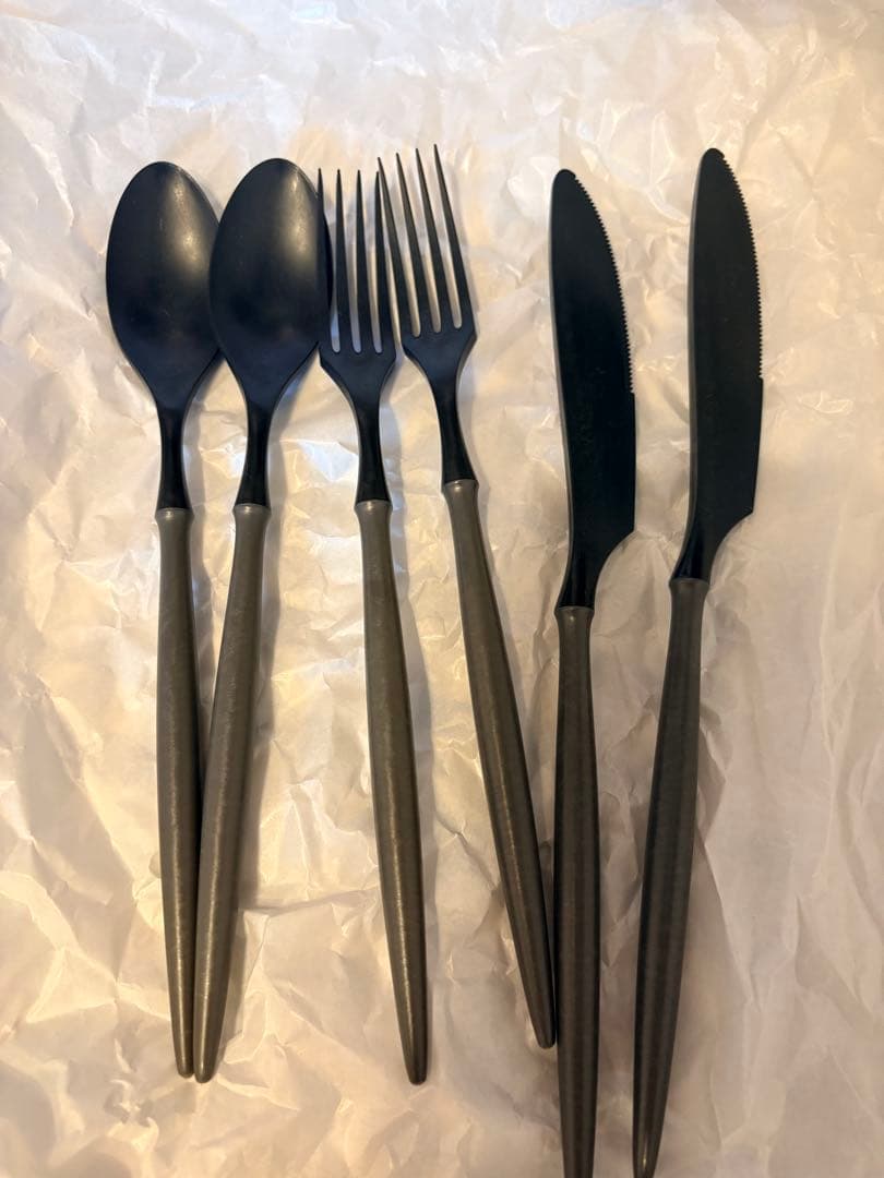 【新品未使用】エイラス　カトラリーセット 2本ずつ