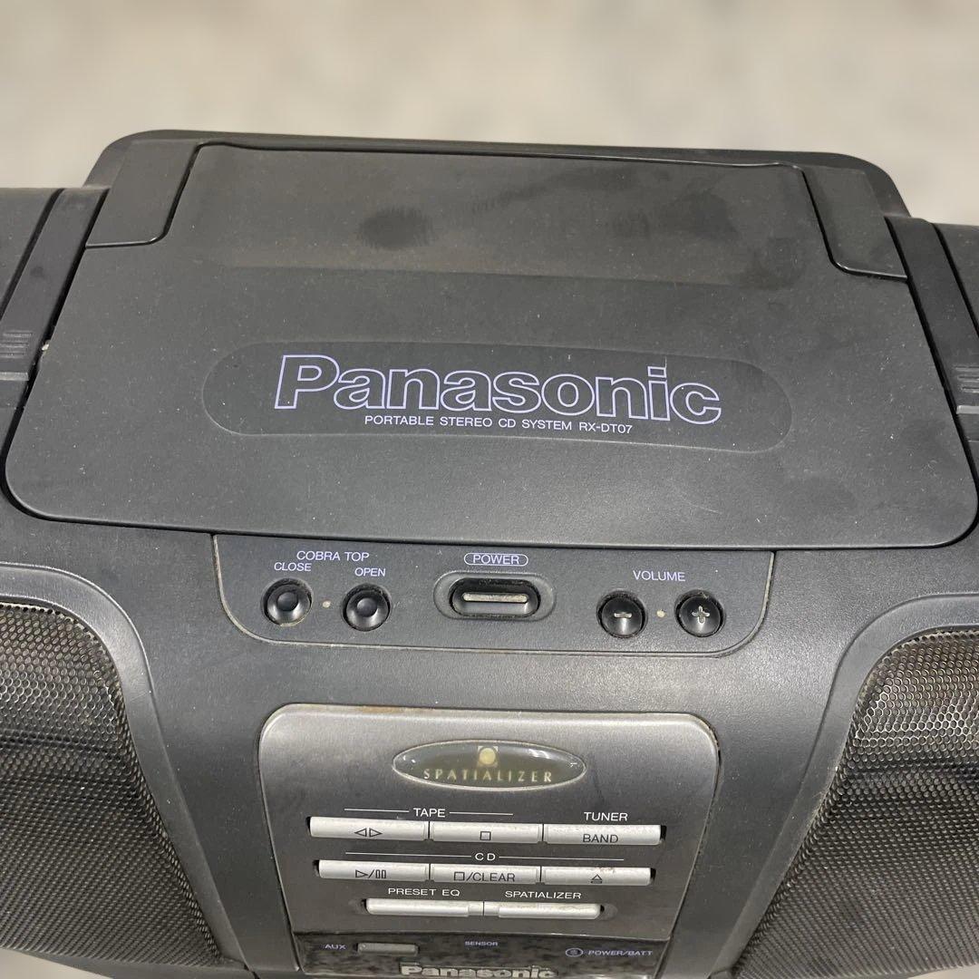 ★Panasonic パナソニック CD ラジカセ RX-DT07 小物 格安