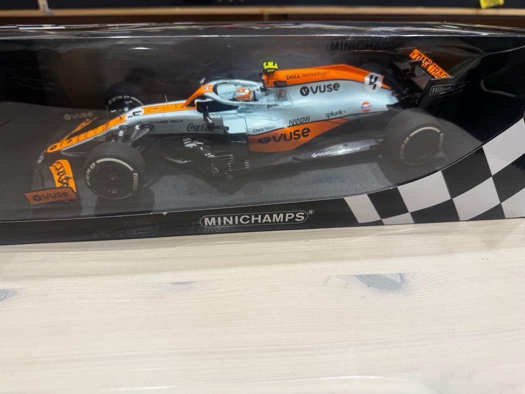 MINICHAMPS 1/18 マクラーレン MCL35M モナコ2021
