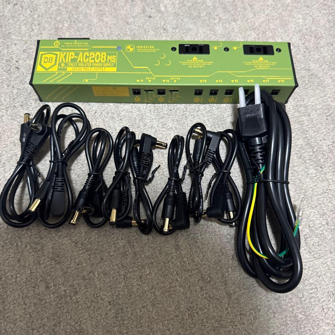 K.E.S KIP-AC208MS 電源タップ付きパワーサプライ