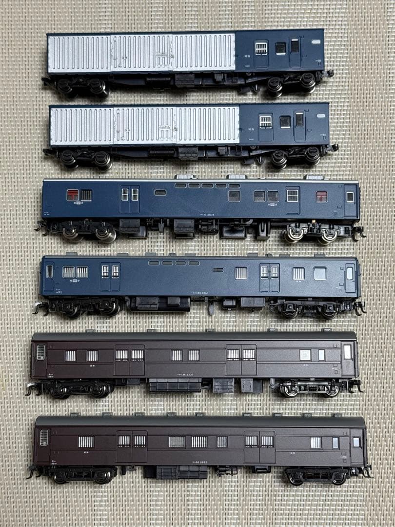 EF58-150 KATO京都店オリジナルと荷物車6両のセット