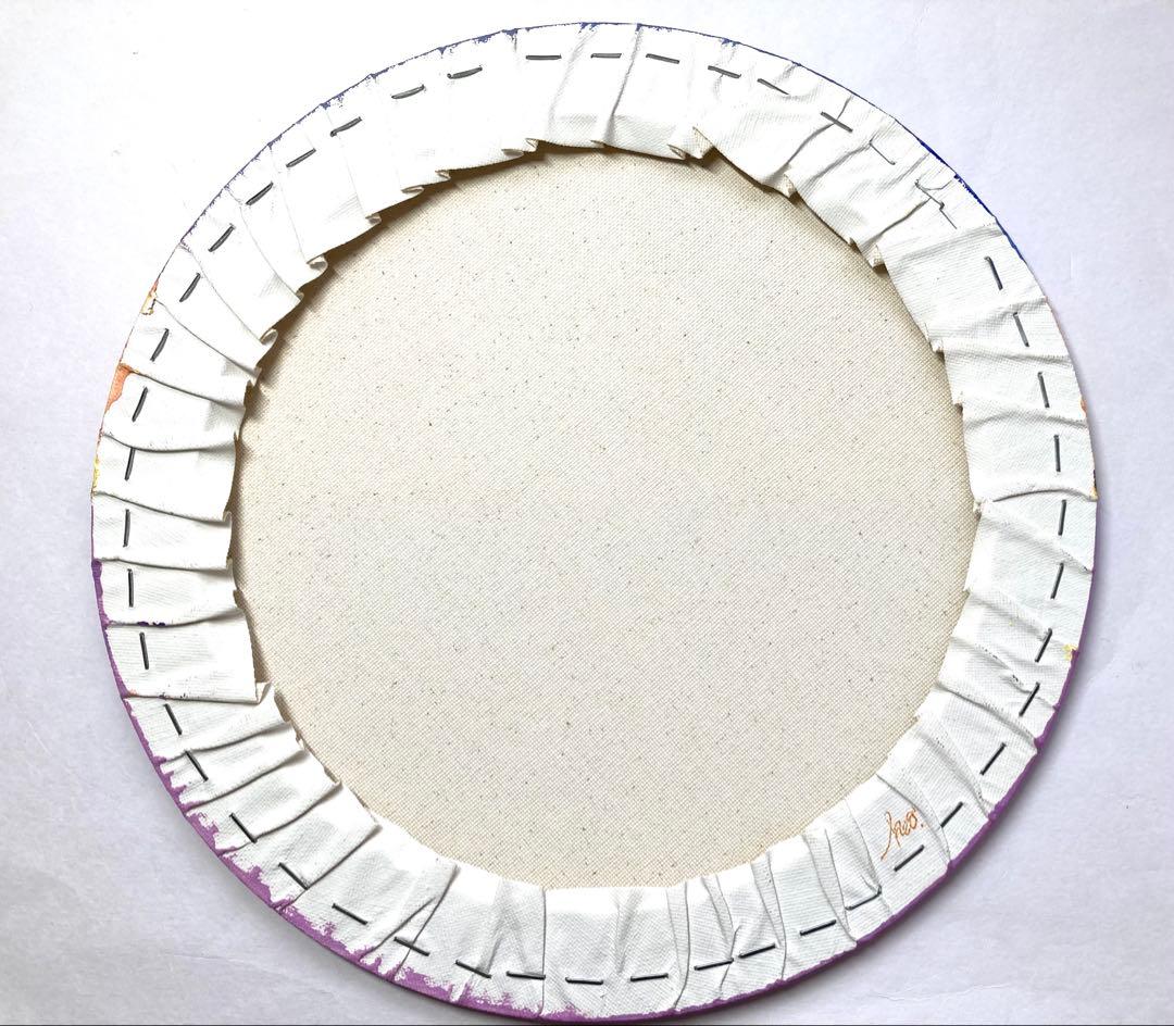 風景画　アクリル画　海　夕日　夕焼け　癒しのアート　開運