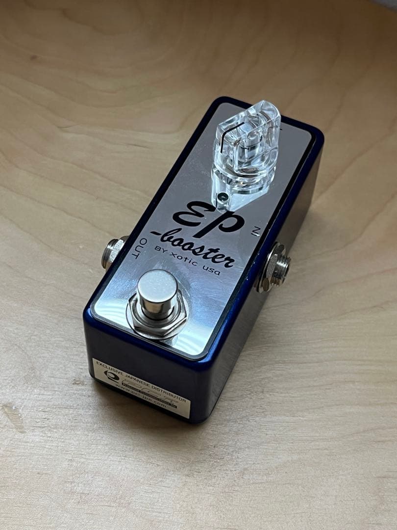 ギター XOTIC EP Booster llic Blue