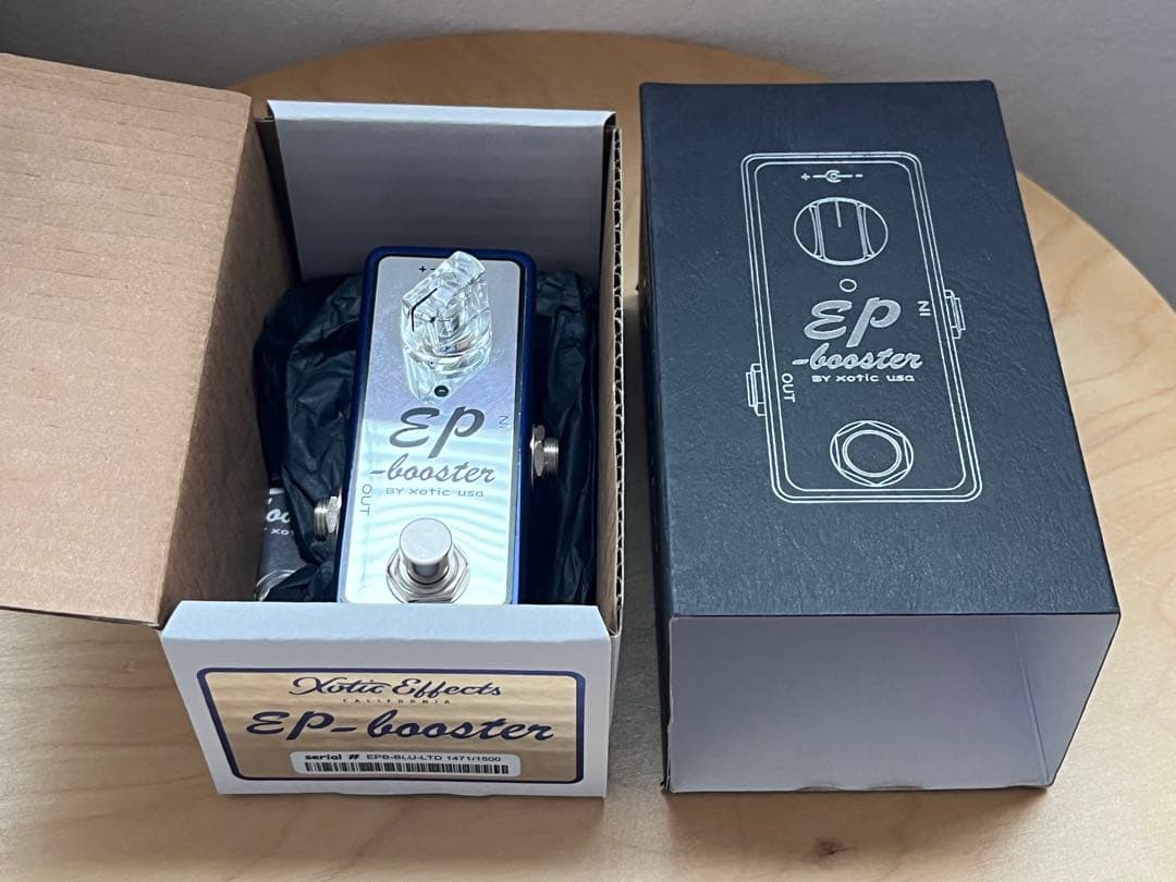 ギター XOTIC EP Booster llic Blue