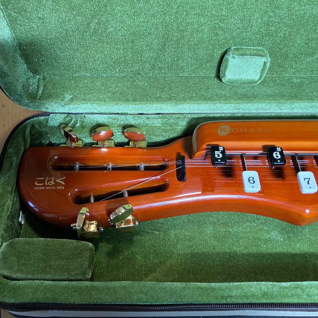 SUZUKI 大正琴 こはく ソプラノ CHK-1 電気大正琴
