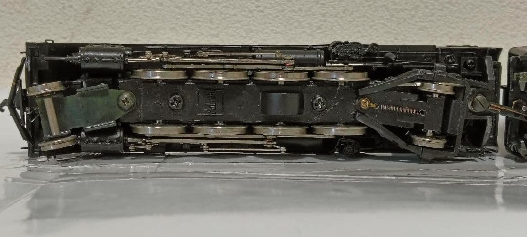 HOゲージ アダチ Ｄ51重装備蒸気機関車、メンテナンス済