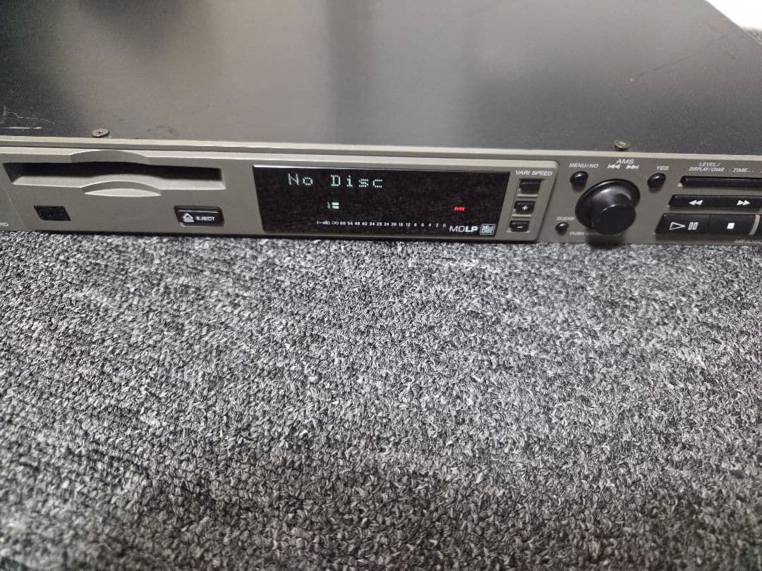 ジャンク★SONY MDS-E10 MDレコーダー 業務用MDレコードプレーヤー