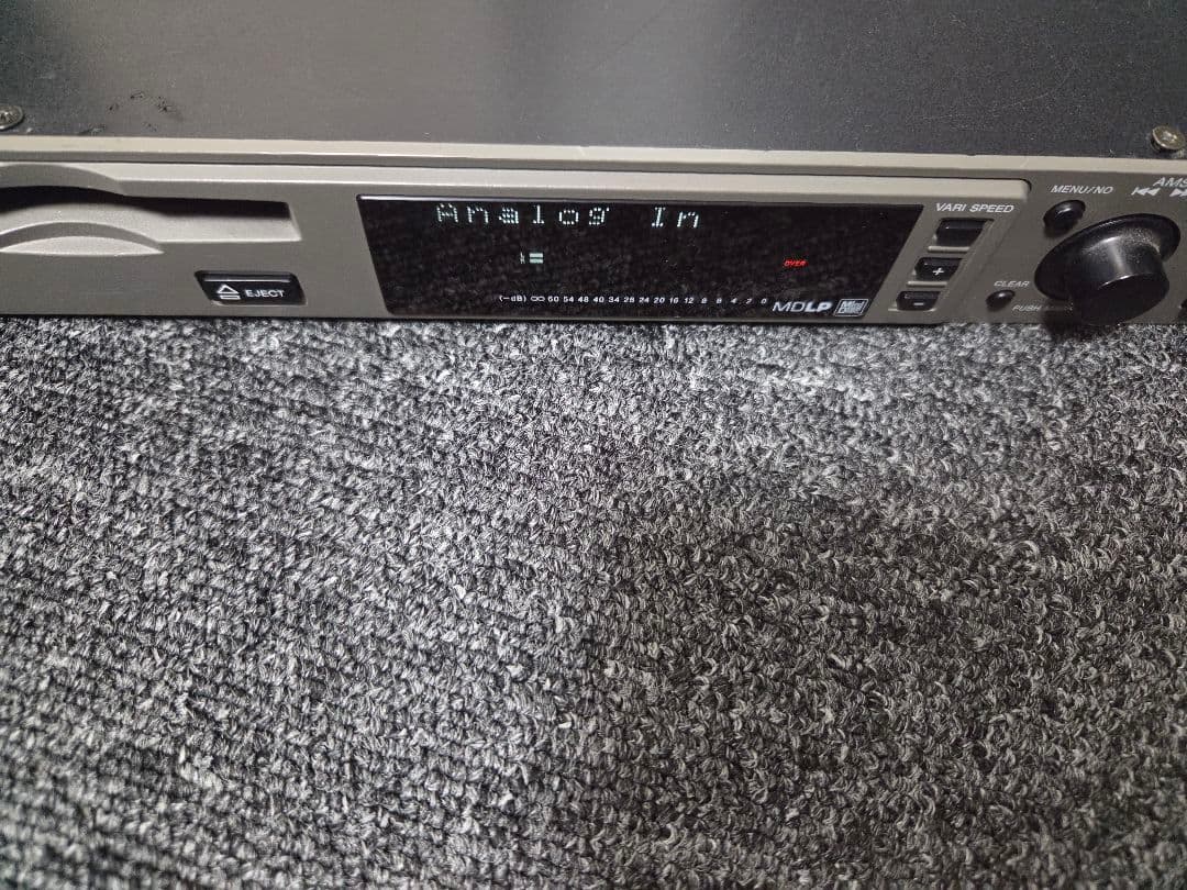 ジャンク★SONY MDS-E10 MDレコーダー 業務用MDレコードプレーヤー