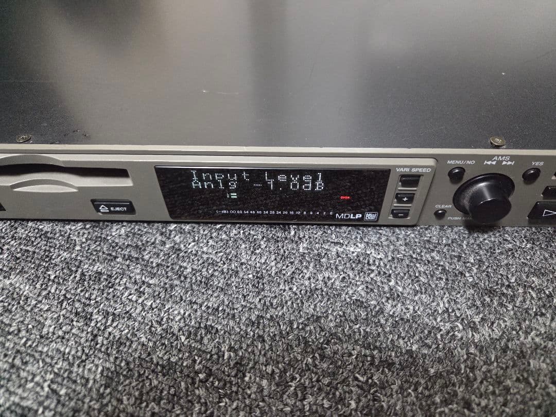 ジャンク★SONY MDS-E10 MDレコーダー 業務用MDレコードプレーヤー