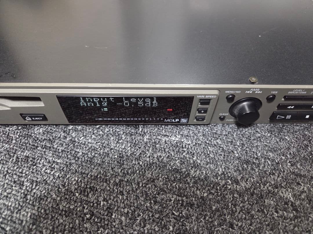 ジャンク★SONY MDS-E10 MDレコーダー 業務用MDレコードプレーヤー